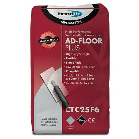 BOND IT Ad-Floor Plus Fully Flexible 20KG Floor Levelling Compound