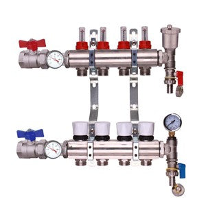 ZL-117504 Keyplumb UFH 4 Port Manifold